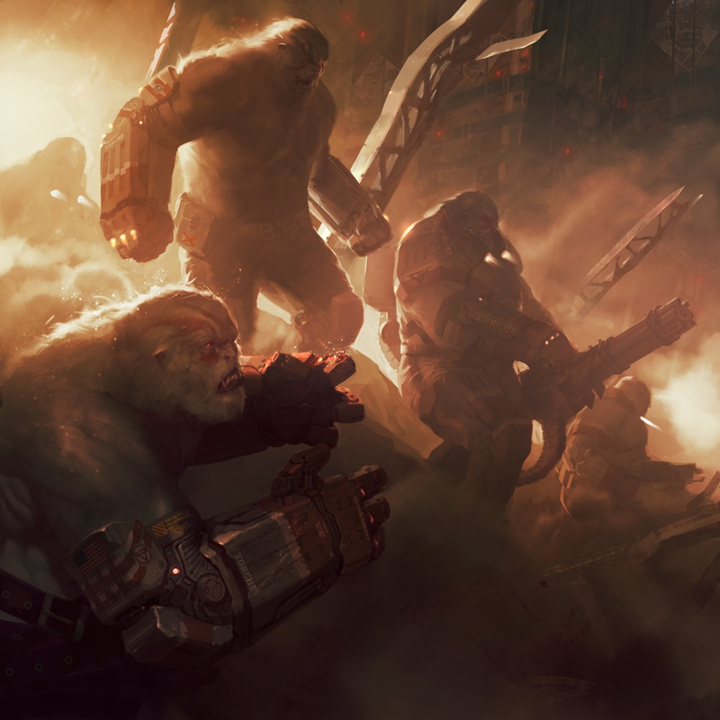Illustration for article titled You Guys Like Giant Robots, Space Pigs and Fighting Octopus, Right?